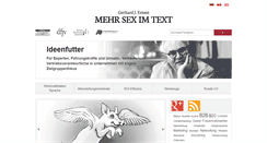 Desktop Screenshot of mehrseximtext.com