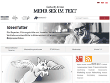 Tablet Screenshot of mehrseximtext.com